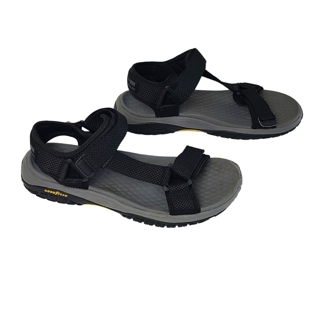 Skechers Mens Lomell Rip Tide Open Toe Sandal with Strap Closure Size 10